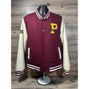 Eleven Paris Varsity Bomber Jacket Excellent Mens Size XL